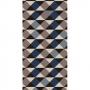 Passadeira mosaico triangulo color casa dona antiderrapante pai