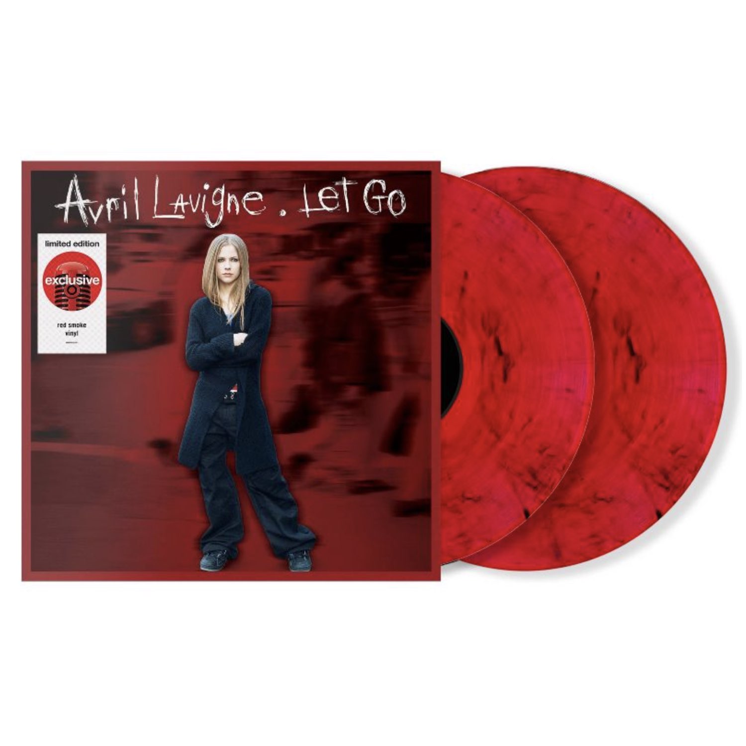 Avril Lavigne - Let Go [20th Anniversary Edition - Double Red Smoke Vinyl] - Target Exclusive