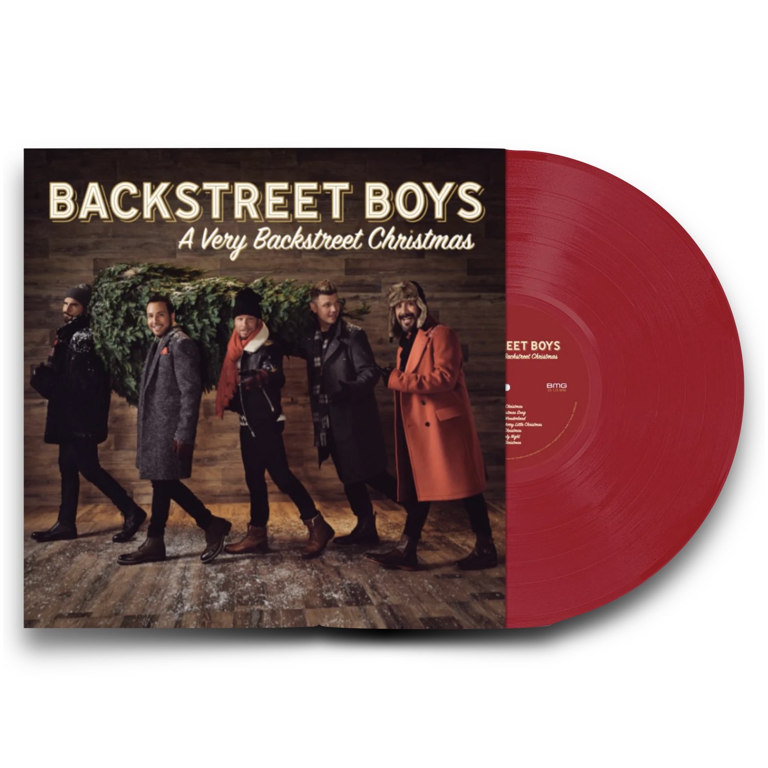 Backstreet Boys - A Very Backstreet Christmas [Webstore Exclusive Red Vinyl]