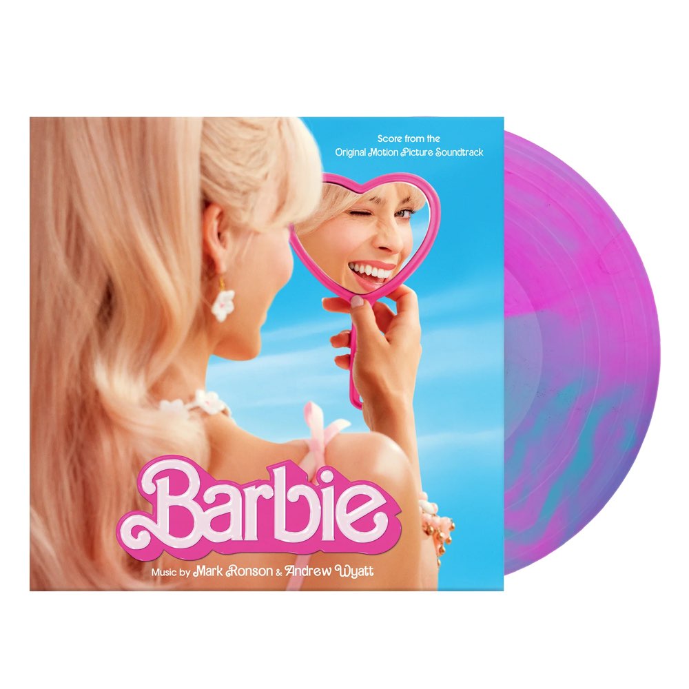 BARBIE Score From The Original Motion Picture Soundtrack [Limited Edition - Beach Off Swirl Vinyl]
