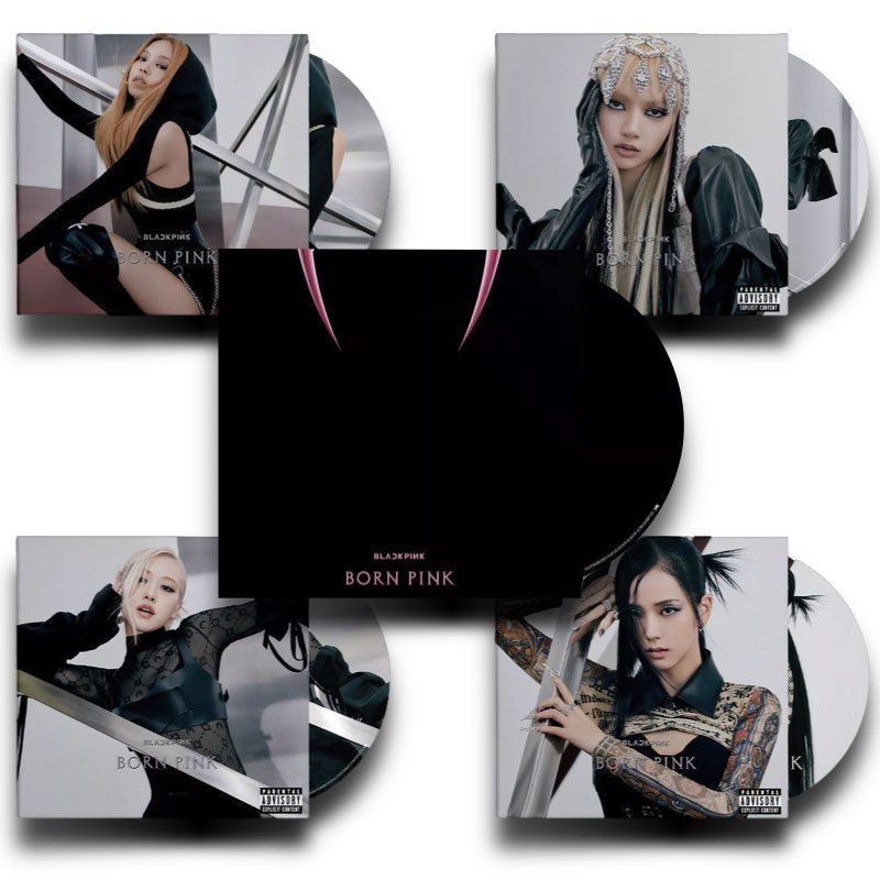Blackpink - Born Pink [CD X 5 BUNDLE - AUTOGRAFADO]