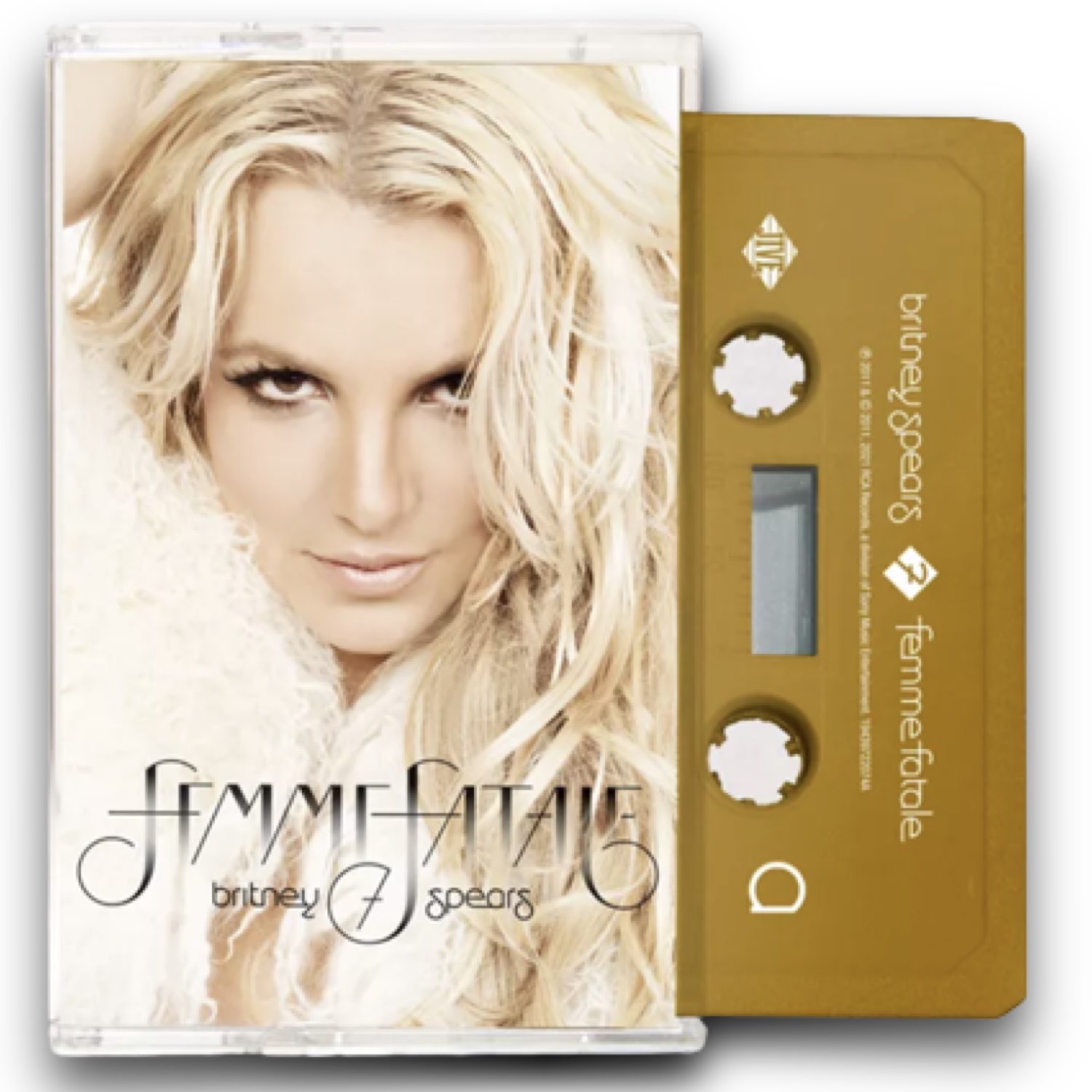 Britney Spears - Femme Fatale [Limited Edition - Gold Shell Cassette]