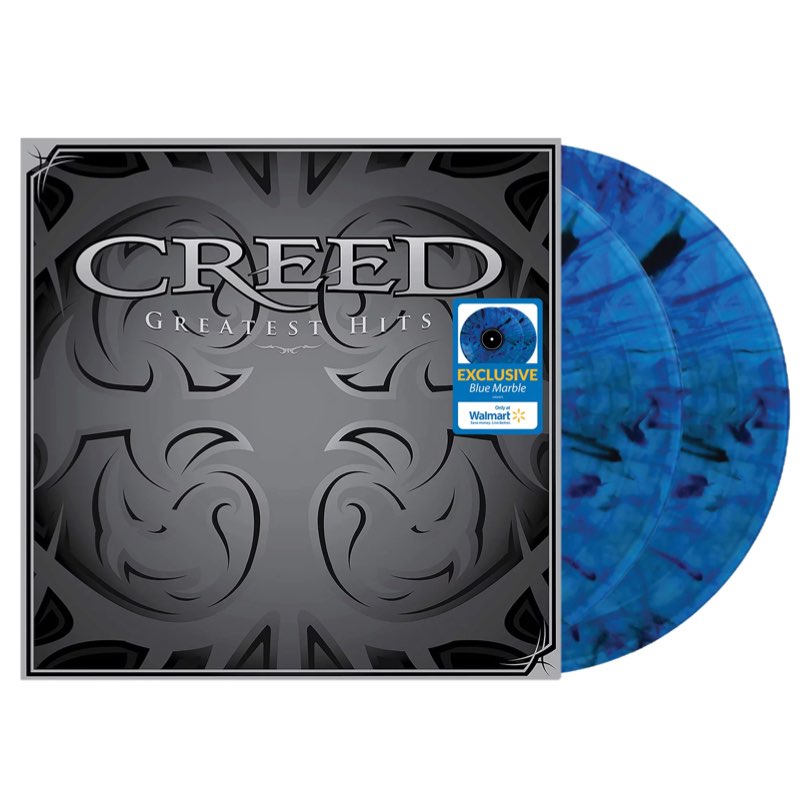 Creed - Greatest Hits [Limited Edition - Double Blue Marble Vinyl] - Walmart Exclusive