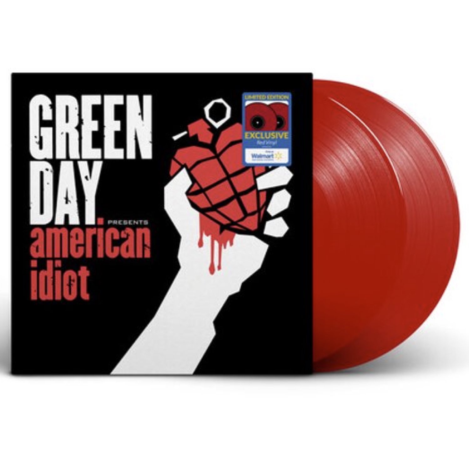 OUTLET - Green Day - American Idiot [Double Red Vinyl] Walmart Exclusive - PEQ AVARIA - LEIA A DESCRIÇÃO