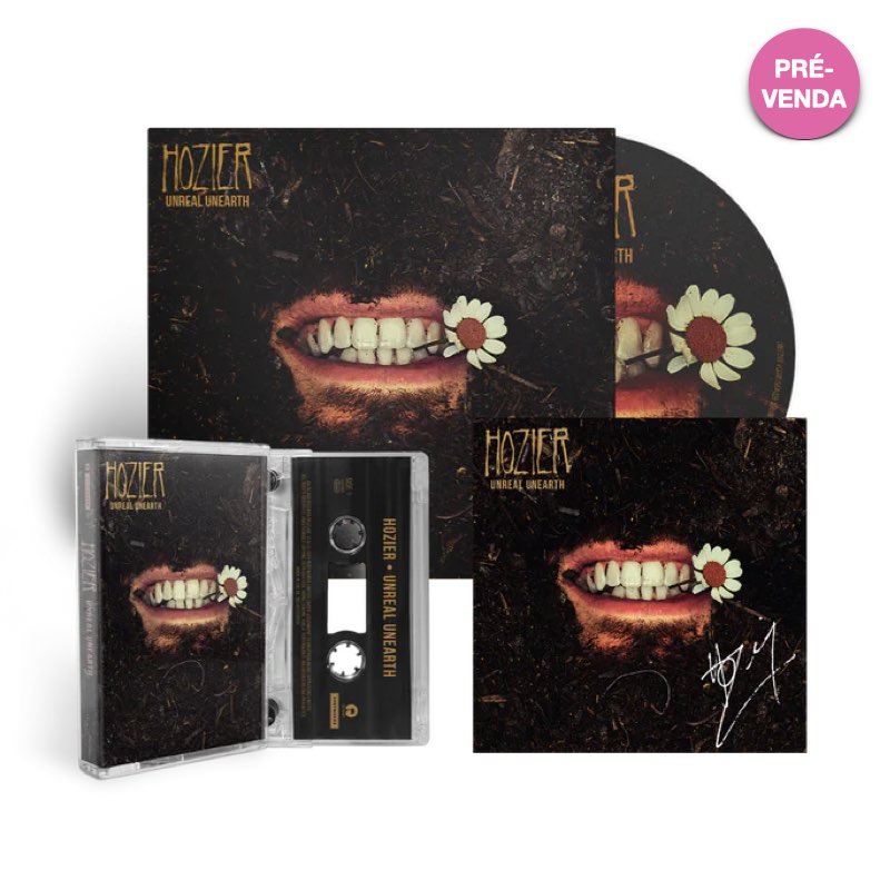 Hozier - Unreal Unearth [Combo: Limited Edition CD + Cassette + Card Autografado]