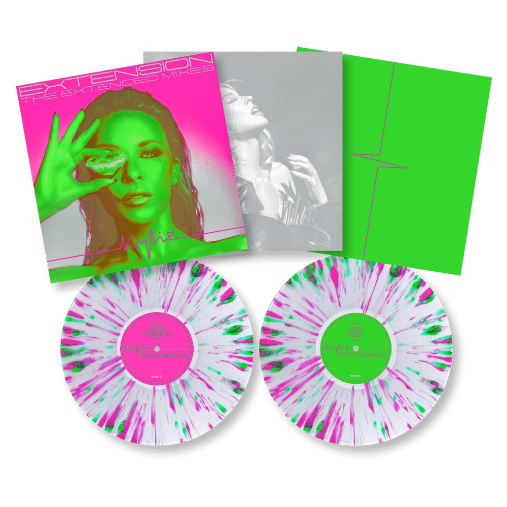 Kylie - Extension [The Extended Mixes] ]Limited Edition 2LP Splatter Vinyl]