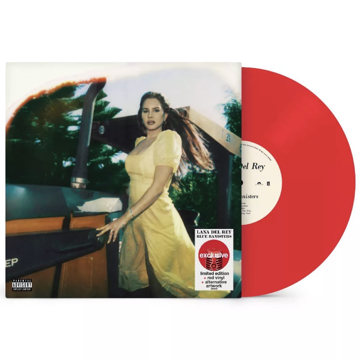 Lana Del Rey - Blue Banisters [Double Transparent Red Vinyl - Target Exclusive]