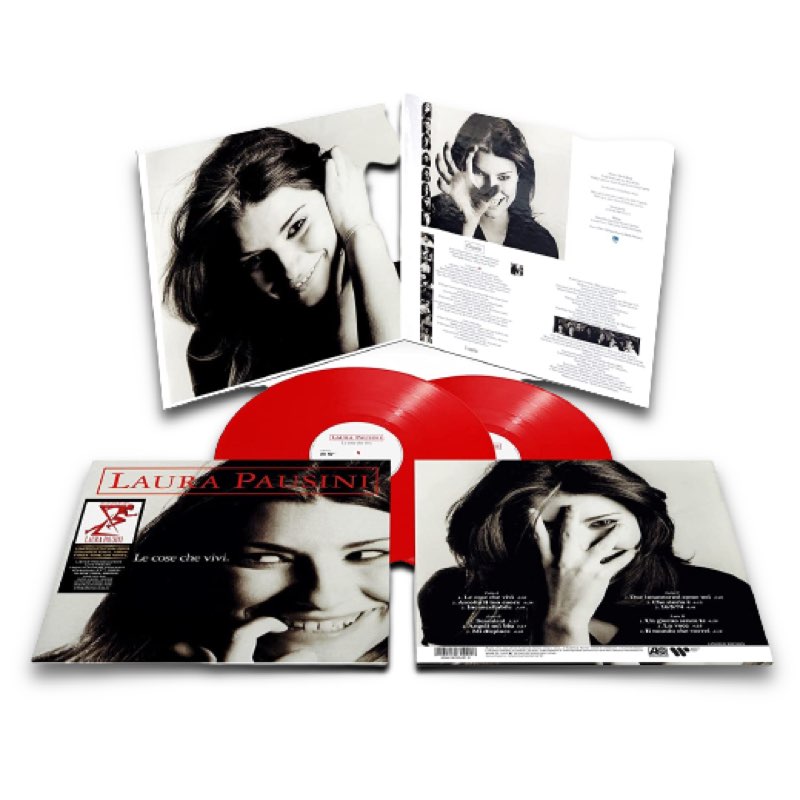 Laura Pausini - Le Cose Che Vivii [Limited Edition - Double Red Vinyl]