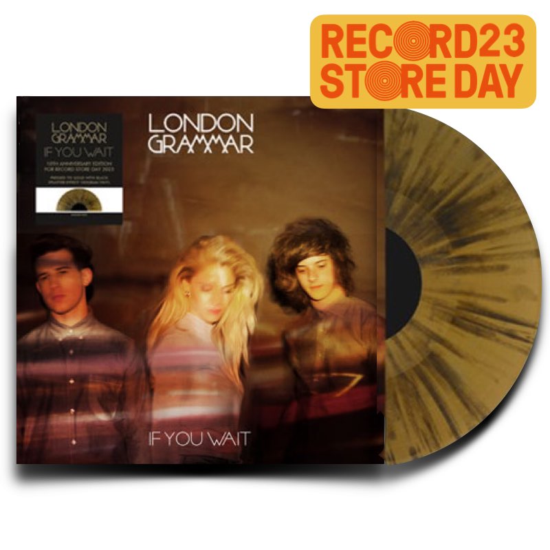 London Grammar - If You Wait [Limited Edition - 10th Anniversary - Gold/Back Splatter Vinyl] - RSD 2023