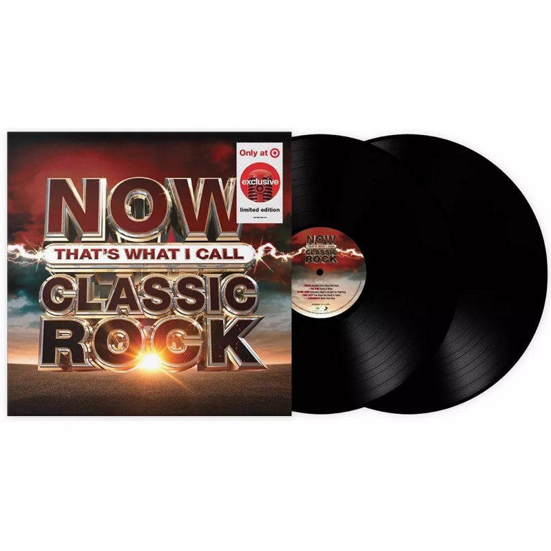 NOW That's What I Call Music! Classic Rock [Limited Edition - 2LP - Black Vinyl] - Target Exclusive