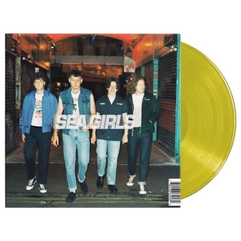 OUTLET - Sea Girls - Homesick [Limited Edition - Yellow  Vinyl - AUTOGRAFADO] - PEQ AVARIA - LEIA A DESCRIÇÃO