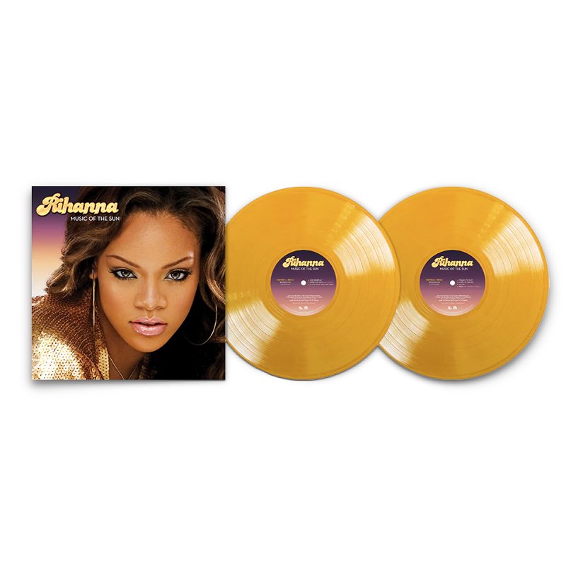 Rihanna - Music Of The Sun [Limited Edition - Double Opaque Yellow Vinyl]