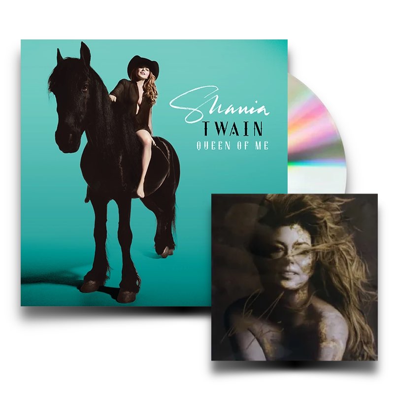 Shania Twain - Queen Of Me [Limited Edition - CD Capa Alternativa + Card Autografado
