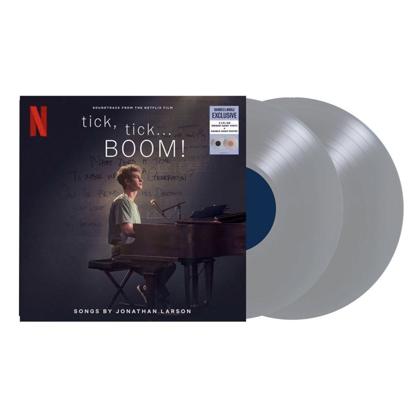 tick, tick... BOOM! [Soundtrack From The Netflix Film] [B&N Exclusive Smoke Gray Color Vinyl]