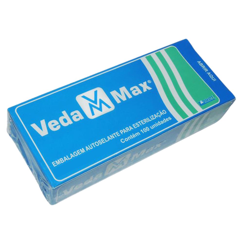 Envelope Autosselante para Esterilização 200x370mm - Vedamax