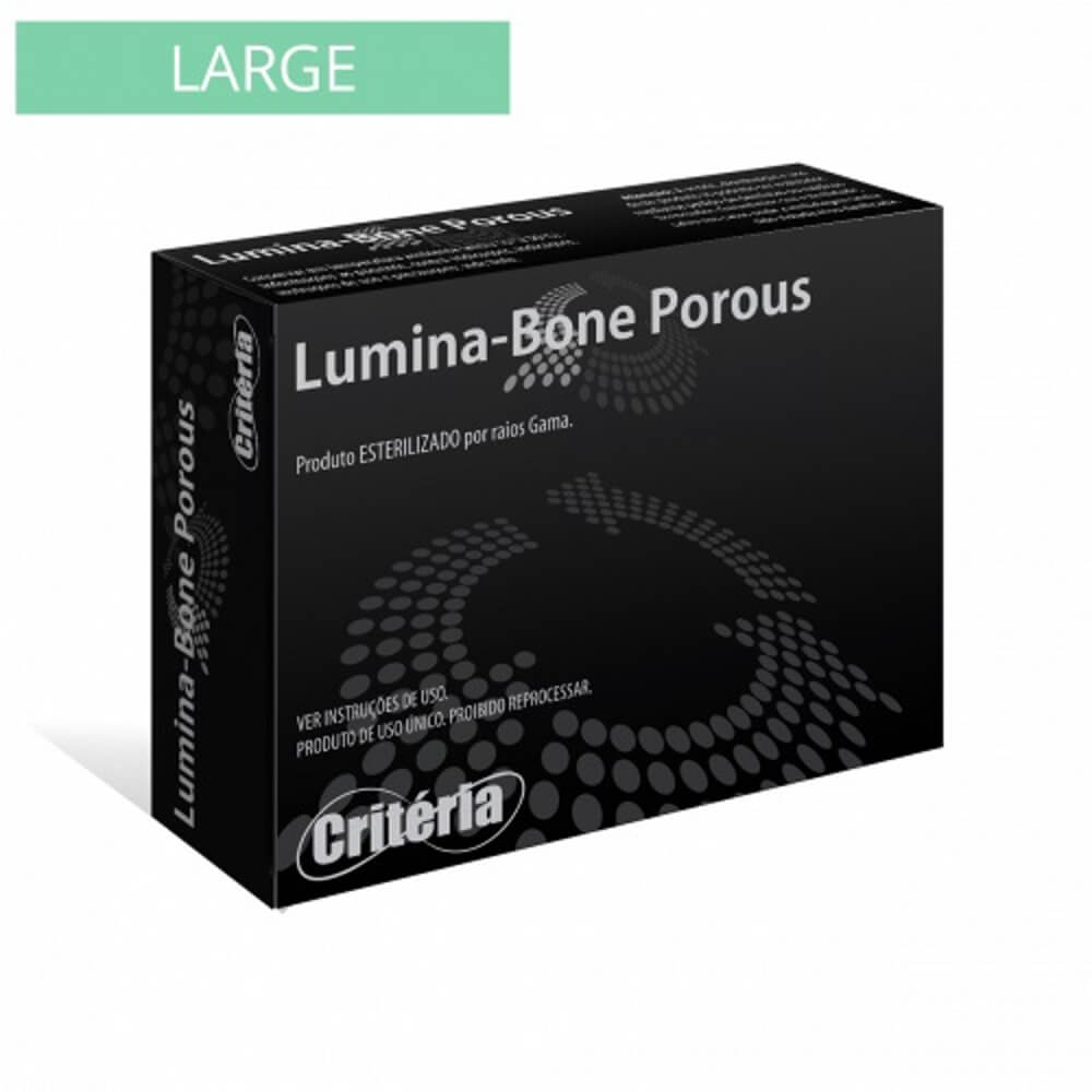 Enxerto Ósseo Bovino Lumina Bone Porous Grânulos Large - Critéria