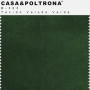 FDL-Poltrona Decorativa Cléo Base Mustard Veludo Verde - CasaePoltrona