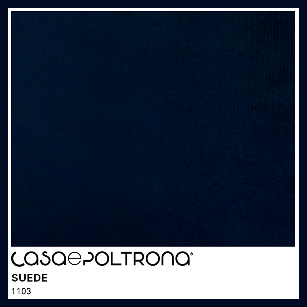Cabeceira Cama Queen 160 cm Score Suede Azul Marinho - CasaePoltrona