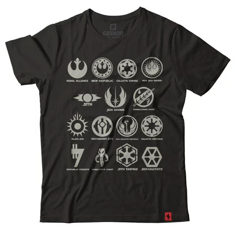 Camiseta Símbolos Galácticos