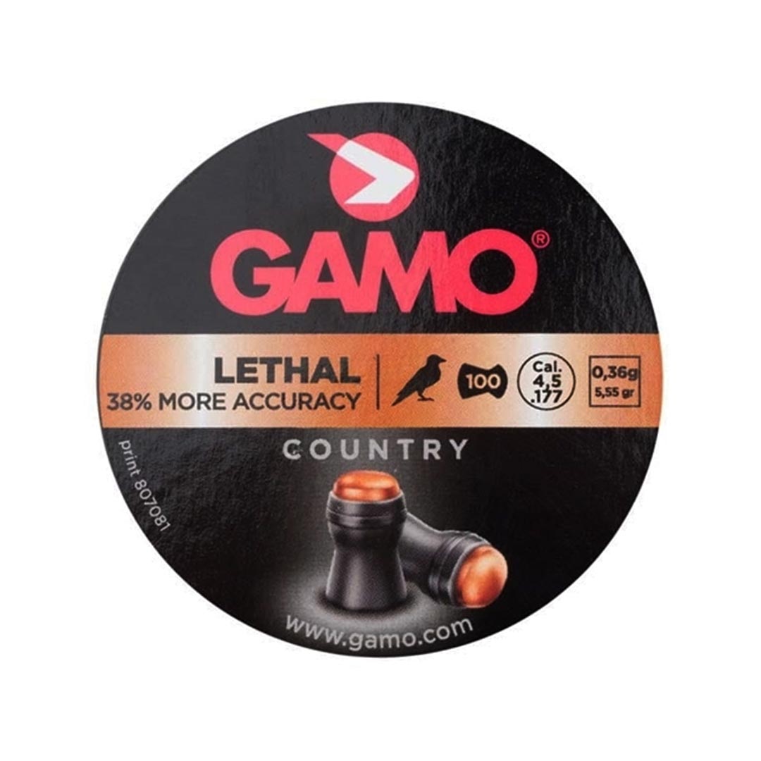 Chumbinho Gamo Lethal 4,5mm 100un