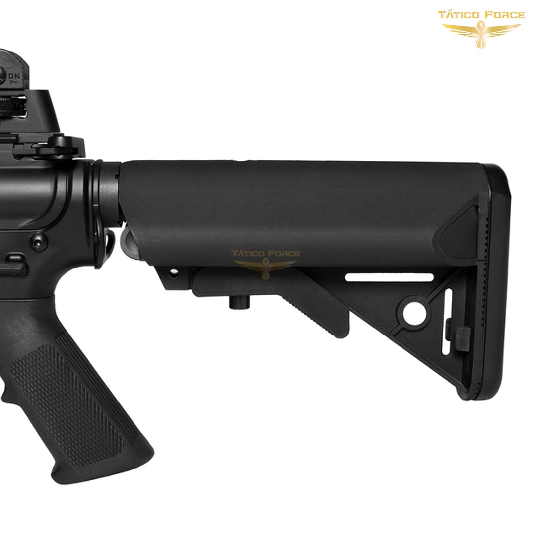 Rifle Airsoft QGK M4A1 SILENCER Full Metal FM-03 Elétrico