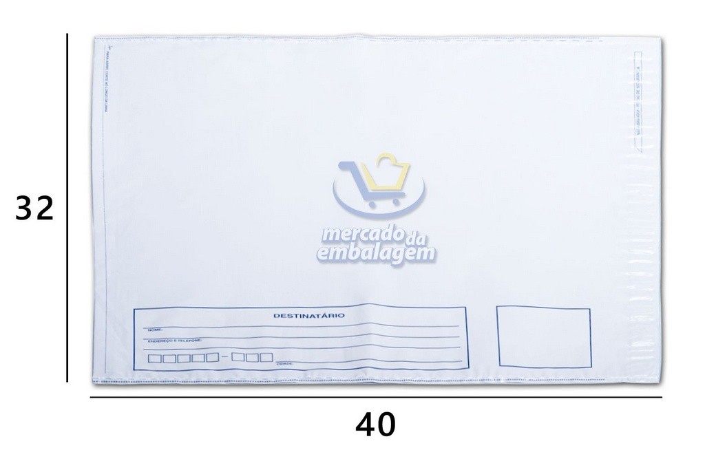 Envelope de Segurança para Correios 32 X 40 cm