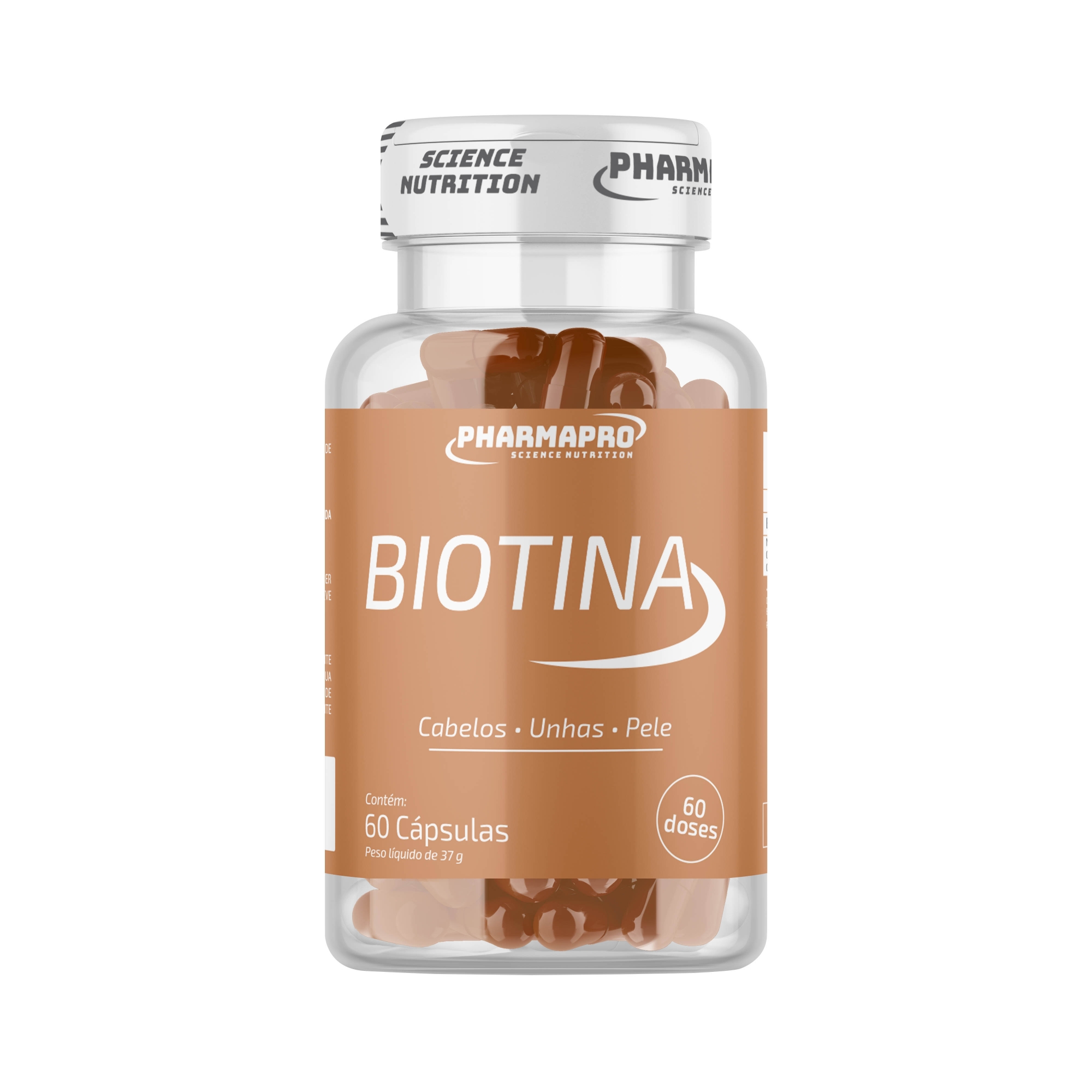Biotina, Pharma Pro - 60 cápsulas