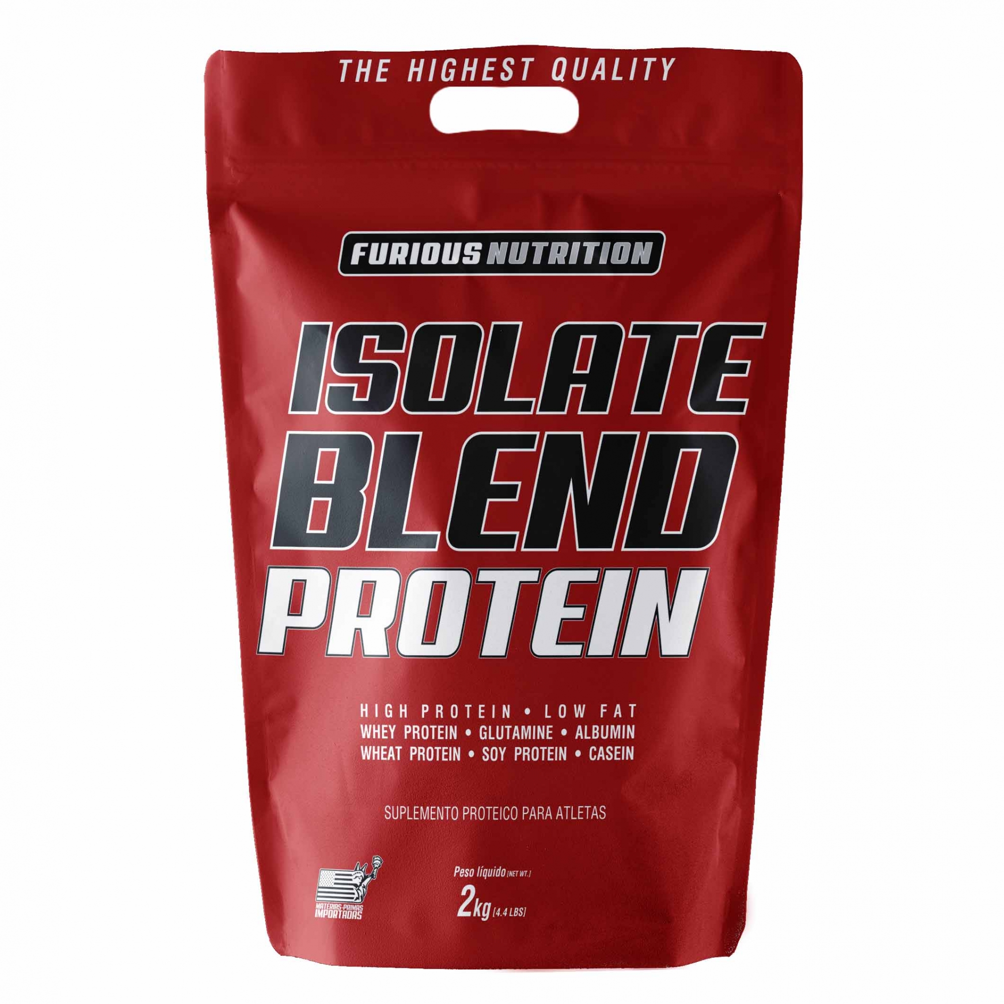 Whey Isolate Protein Blend, Mix Proteico, refil 2 kg