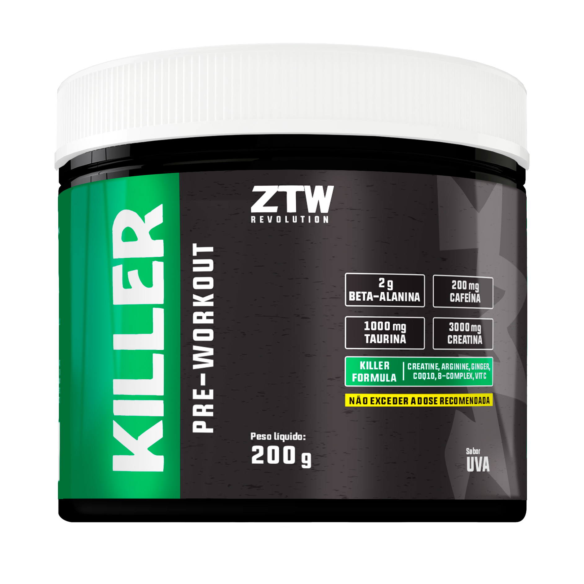 Killer Pre Workout, pote 200 g - ZTW