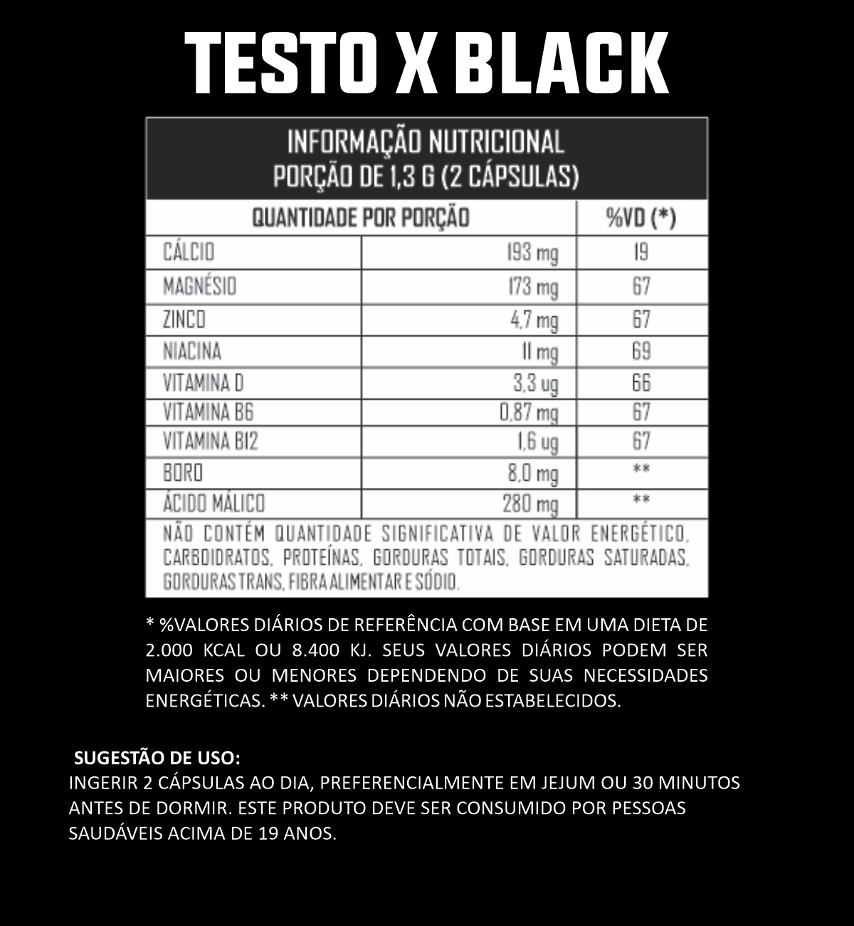 Kit Hipercalórico Anabolic Mass 30000 + Testo X Black Pré Hormonal + Bcaa 3:1:1 60 cáps + Coqueteleira