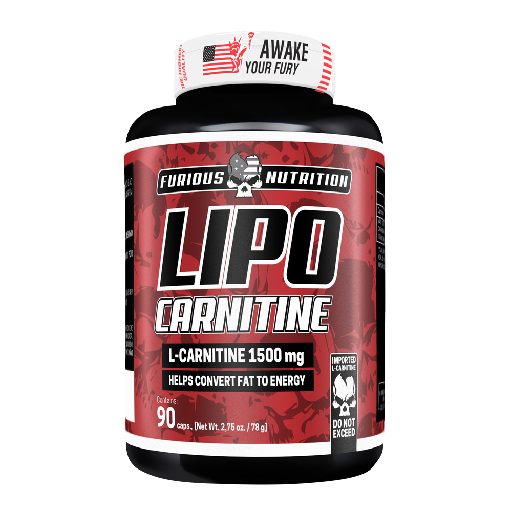 Lipo Carnitine Furious Nutrition pote 90 cápsulas
