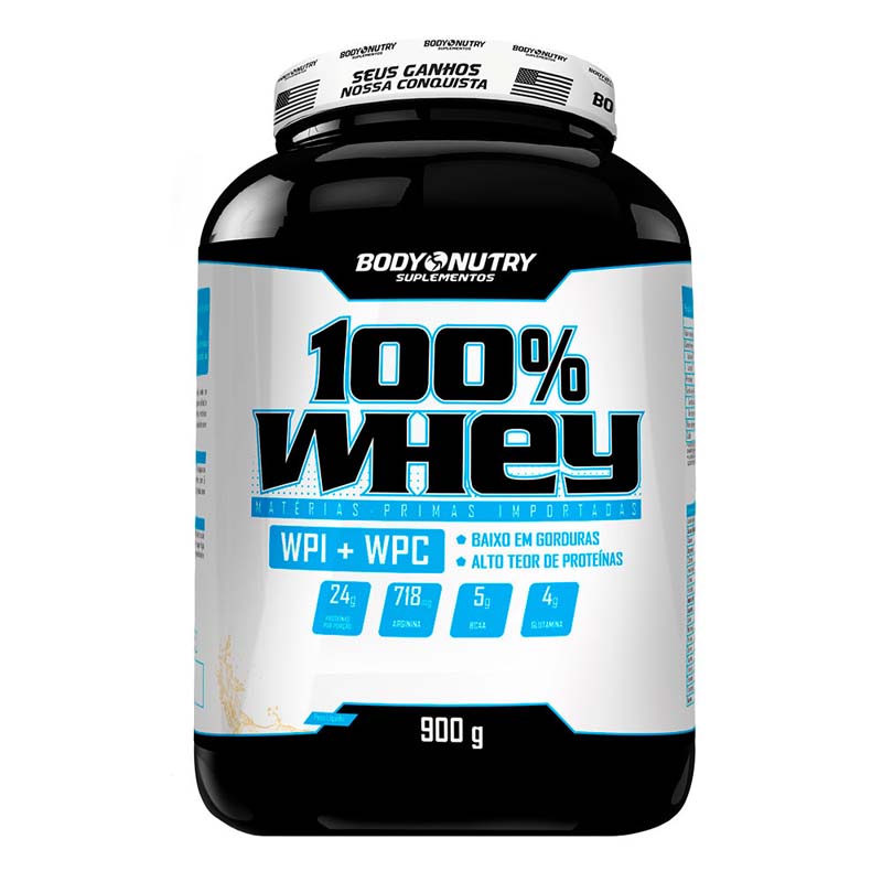 100% Whey Pote - 900 g - Body Nutry