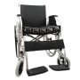 Cadeira De Rodas D100 Em Aço Dobrável com Almofada Air Basic Anti Escaras Dellamed