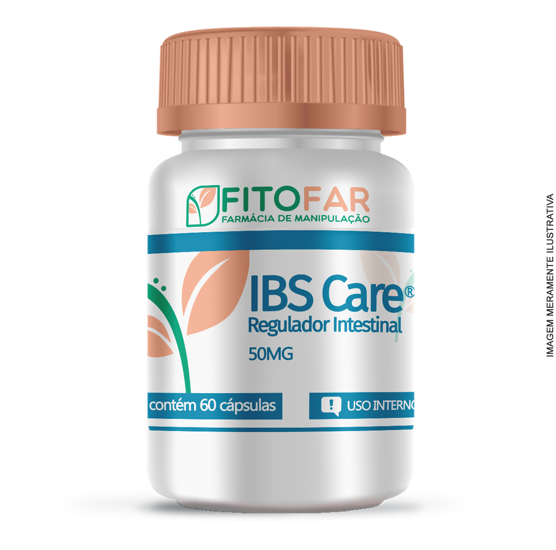 IBS Care® 50mg - regulador intestinal - 60 cápsulas