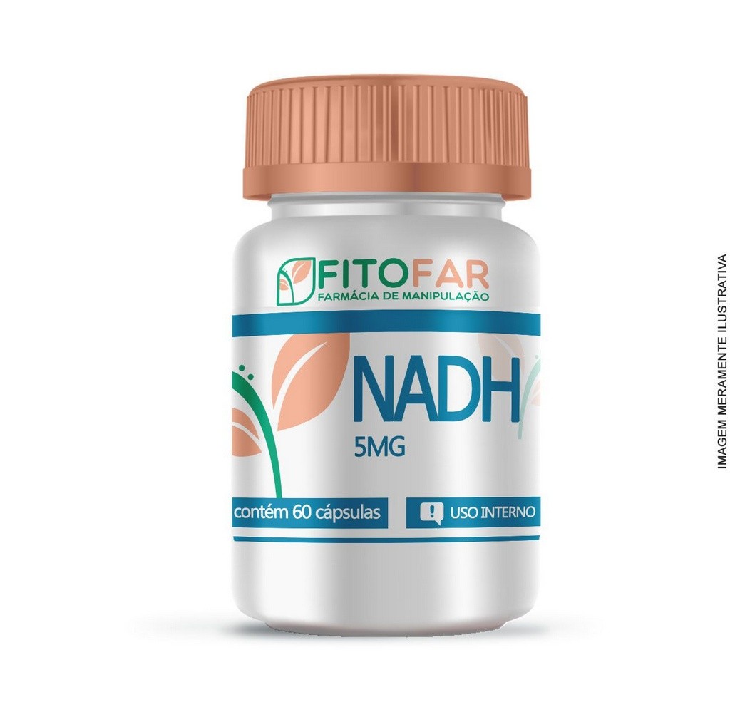 NADH 5mg - 60 cápsulas