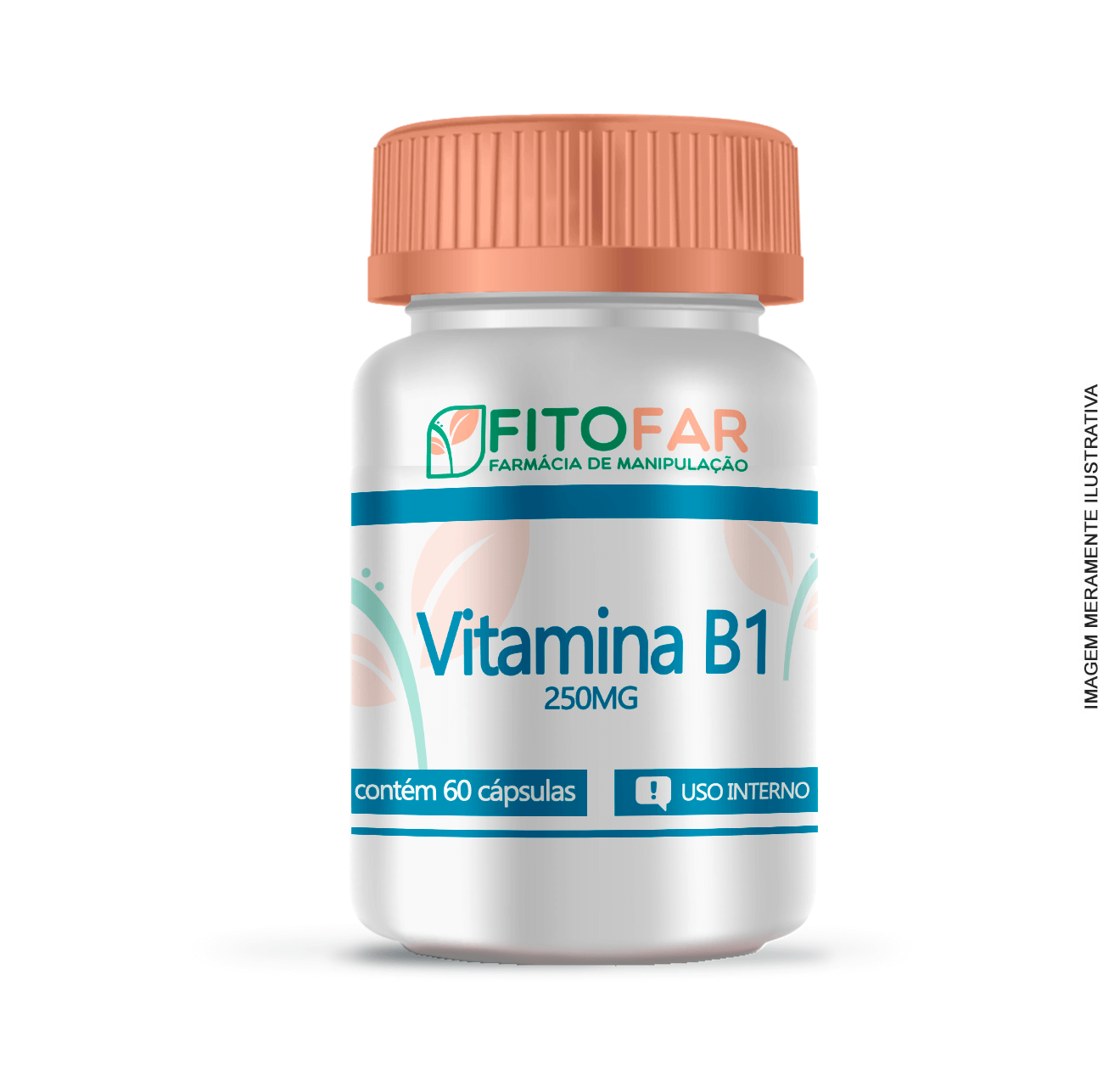 Vitamina B1 250MG - 60 Cápsulas