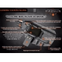 Coldre Magnum Kydex Slim  Glock  Destro G19, G23, G25, G32 - G38