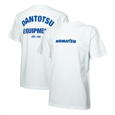 Camiseta Masc. KOMATSU Dantotsu - Branca