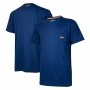 Camiseta Masc. Hot Wheels Logomania Pocket - Azul