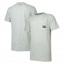Camiseta Masc. Hot Wheels Logomania Pocket - Cinza Mescla