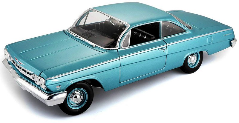 Miniatura Chevrolet Bel Air 1962 1:18 - Azul