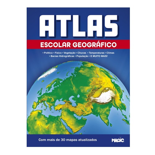 Atlas Geográfico Escolar MAGIC KIDS