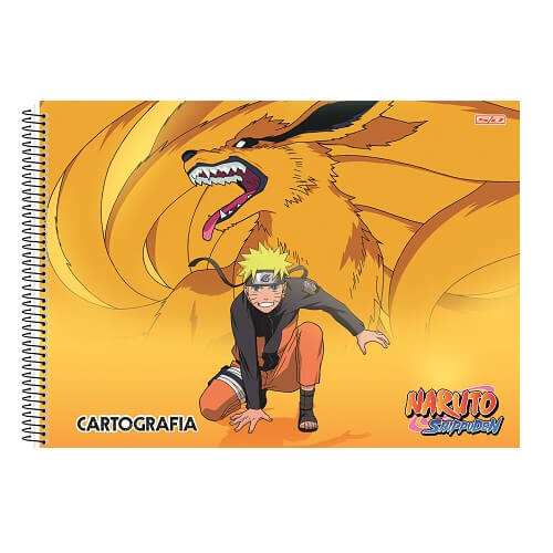 Caderno de Desenho SÃO DOMINGOS 60F Naruto