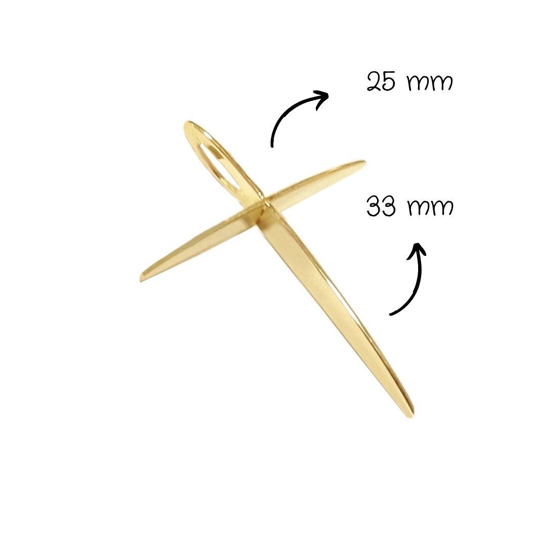 Crucifixo Ouro 18k PG16994