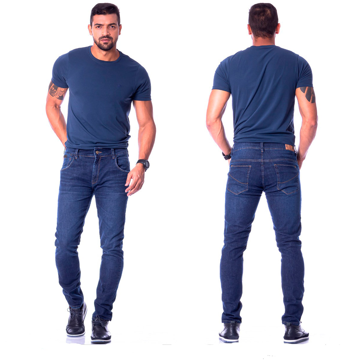 Calça Jeans Slim Light Masculina R.I.19 91437