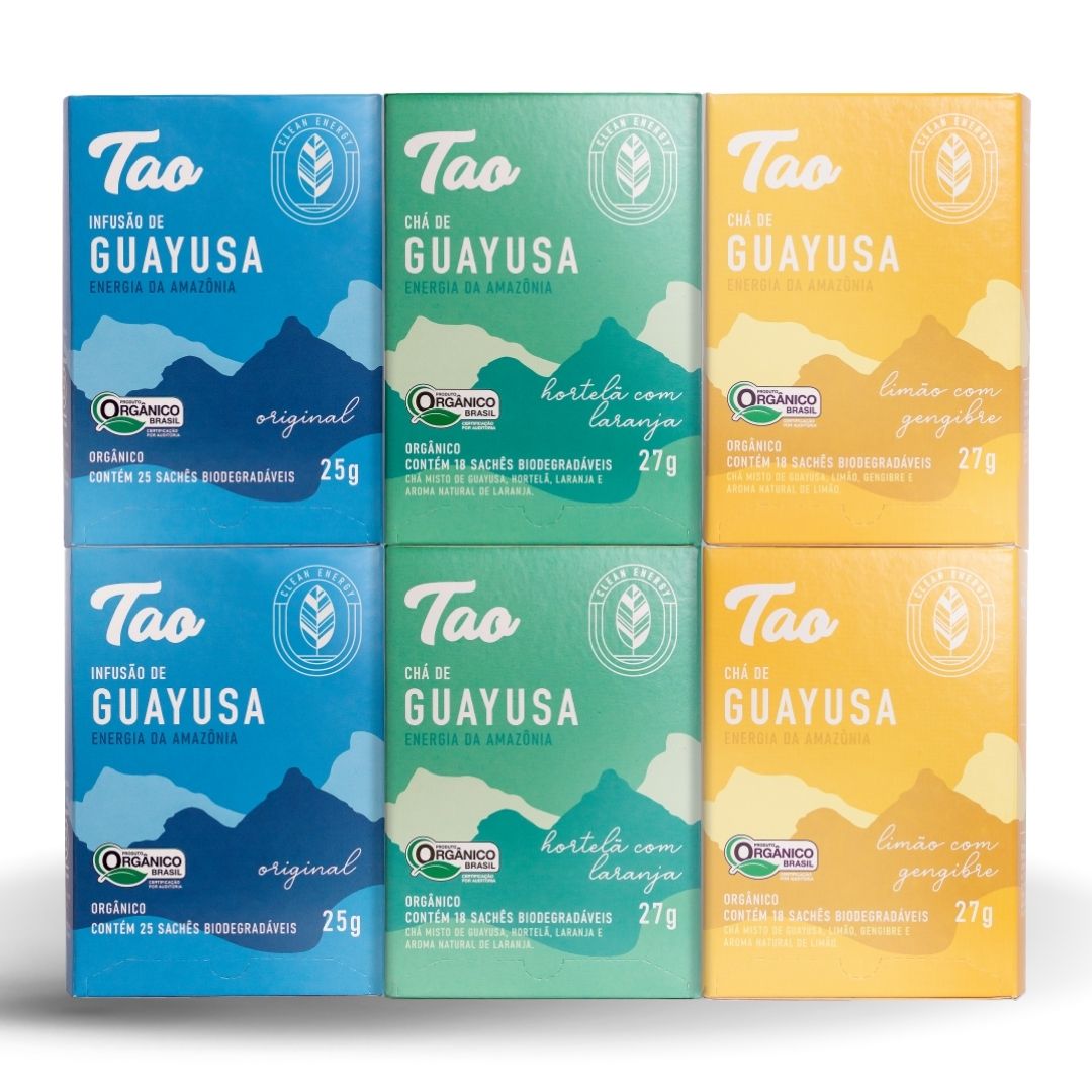 Linha Chá de Guayusa - Kit 6 un