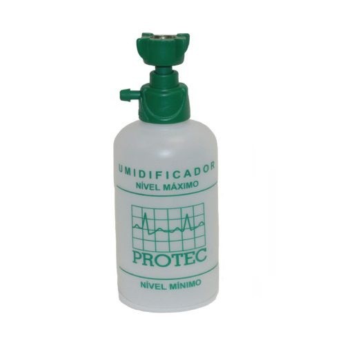 Umidificador C/ Frasco Plástico 250ML Oxigênio - Protec