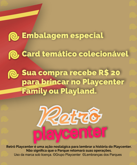 Botton Americano Logo Playcenter Show dos Ursos 4,5 cm