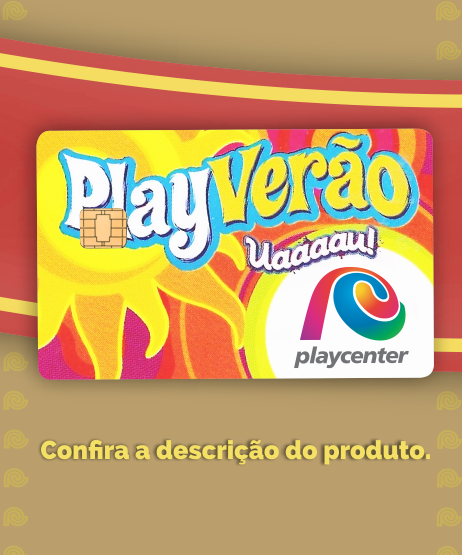 Película para Cartão - Playcenter PlayVerão