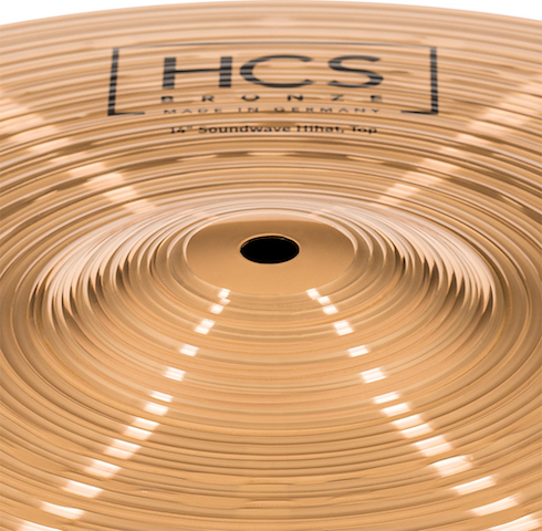 MEINL 14" Soundwave Hihat - Linha HCS Bronze